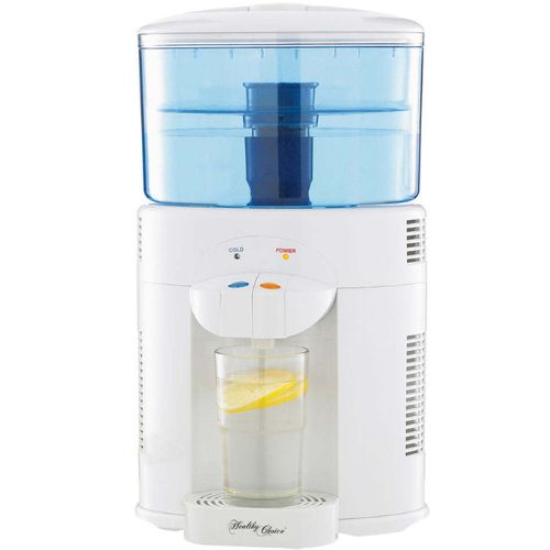 5L Water Cooler Dispenser Chiller Bench Top Tap Cold Filter Filtered Home Office