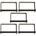 5 x Magnet Toilet Paper Roll Holder Wall Mount Tissue Dispenser Storage - Chrome