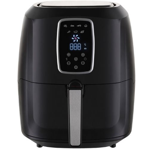 Air Fryer 7L Digital LED Display Kitchen Couture Healthy Oil Free Cooking, Black