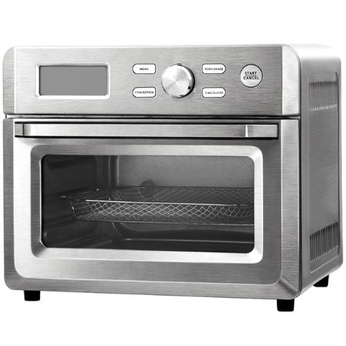 Air Fryer Convection Oven 20L Multifunctional Fryers LCD Digital Display, Silver