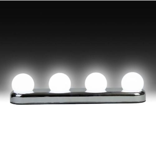 Allure Hollywood Suction Light Bar For Mirror Cordless Portable Makeup Lights