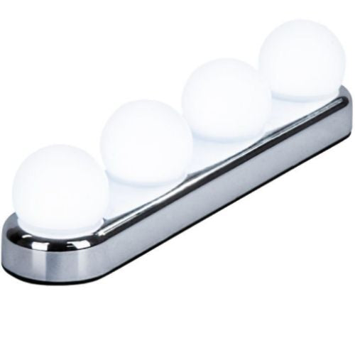 Allure Hollywood Suction Light Bar For Mirror Cordless Portable Makeup Lights