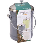 Appetito Compost Bin Kitchen Countertop 4.5L with Charcoal Filter - Charcoal