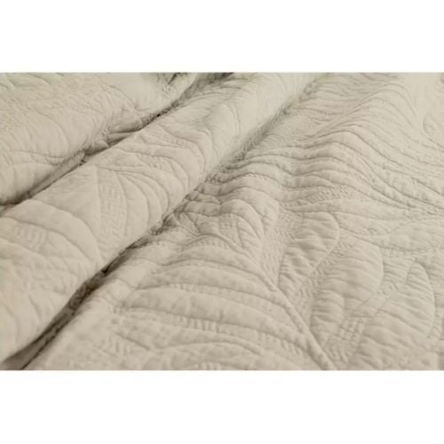 Ardor Jocelyn King Bed Microfibre Quilt Cover Set 3 Piece Home Bedding - Linen