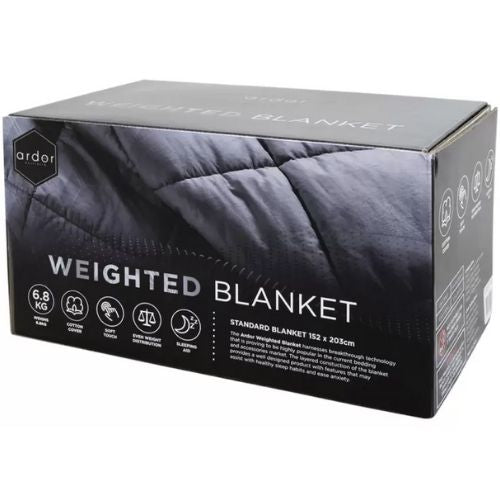 Ardor Weighted Blanket 6.8kg Adult Relaxing Heavy Blankets Throws Anxiety Relief