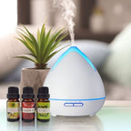 Aroma Diffuser Air Humidifier Essential Oil Aromatherapy Purify Ultrasonic White