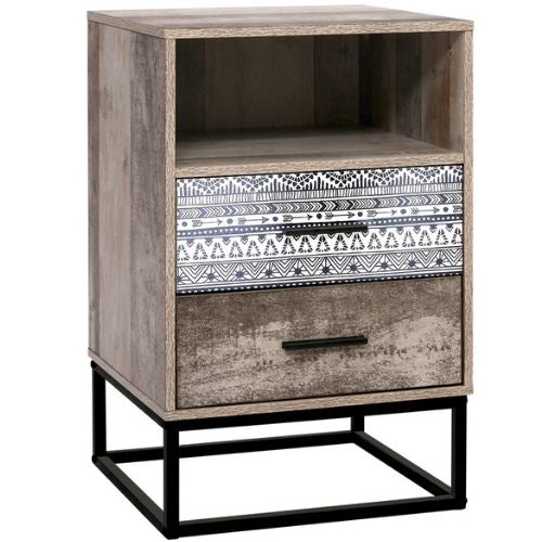 Artiss Bedside Tables Nightstand Drawers Side Table Wood Storage Cabinet Unit