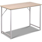 Artiss Computer Desk Metal Study Desks Laptop Table Student Home Office - White