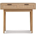 Artiss Console Table Rattan Storage Drawers Entryway Side Tables Hallway Drawer