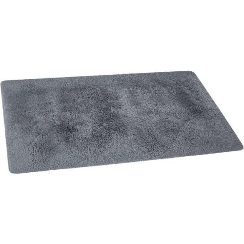 Artiss Floor Rug Soft Shaggy Rugs 200x230cm Large Carpet Anti-slip Mat Area Grey