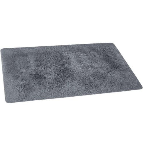 Artiss Floor Rug Ultra Soft Shaggy Rugs Large Carpet Bedroom Anti-slip Area Grey