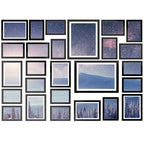Artiss Photo Frames 26PCS 8x10in 5x7in 4x6in 3.5x5in Hanging Wall Frame - Black