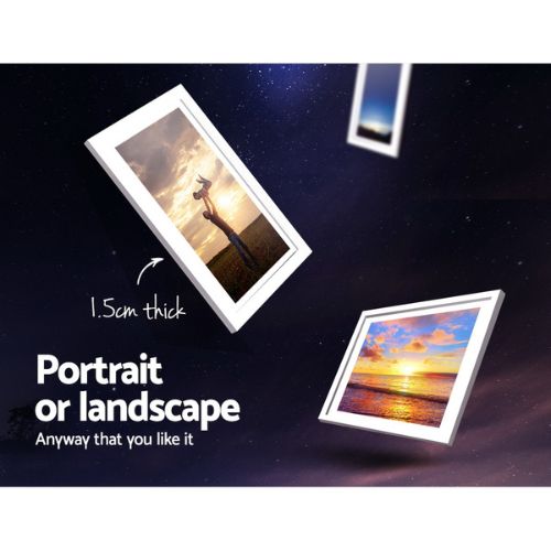 Artiss Photo Frames 26PCS 8x10in 5x7in 4x6in 3.5x5in Hanging Wall Frame - White