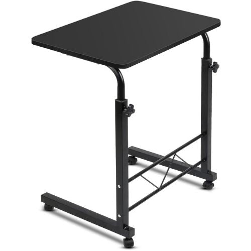 Artiss Portable Laptop Desk Adjustable Stand Height Computer Study Table - Black