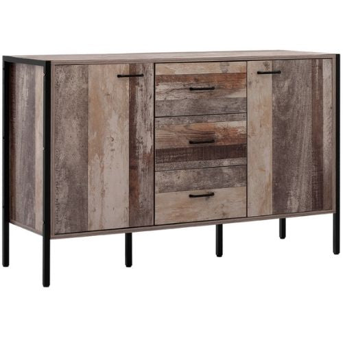 Artiss Sideboard Buffet Industrial Storage Cabinet Rustic Wooden Hallway Table