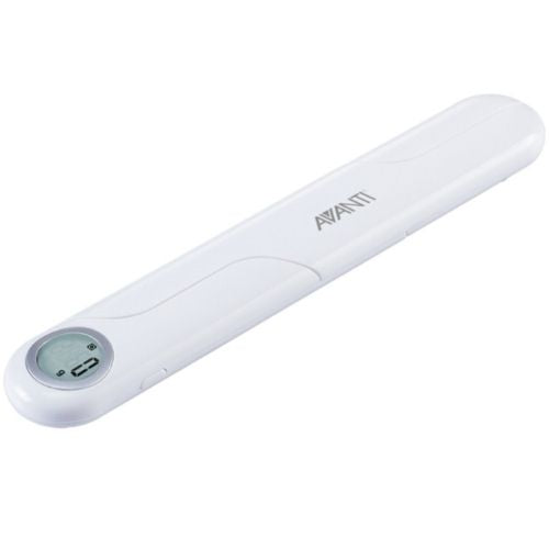 Avanti Space Saver Digital Kitchen Scale - White