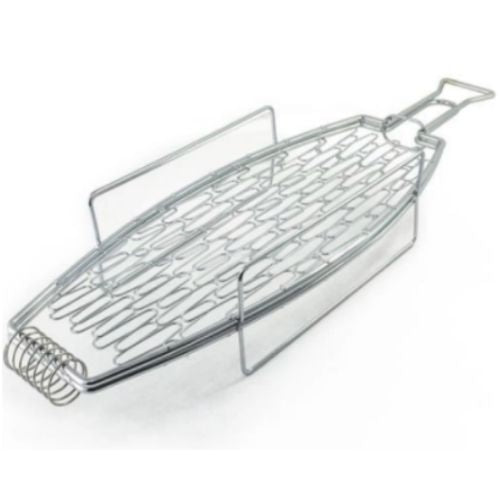 BBQ Buddy Fish Griller Holds Fish Secure in Place Oven/Dishwasher Safe 390x140mm