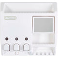 Bathroom Wall Mounted Shower Shampoo Liquid Soap Gel Lotion Dispenser Pump Mount