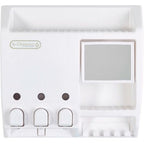 Bathroom Wall Mounted Shower Shampoo Liquid Soap Gel Lotion Dispenser Pump Mount