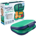 Bentgo Kids Chill Leak-Proof Bento Lunch Box w/ Removable Ice Pack - Green/Royal