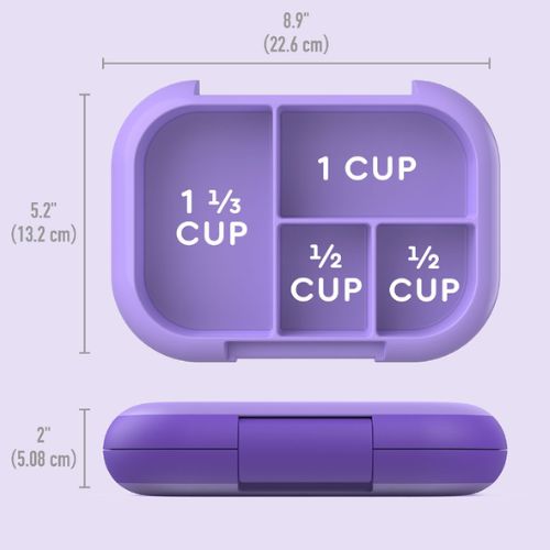 Bentgo Kids Chill Leak-Proof Bento Lunch Box with Removable Ice Pack - Purple