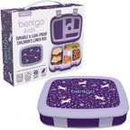 Bentgo Kids Lunch Box Bento Food Container, Leak-Proof, 5-Compartment - Unicorns