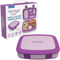 Bentgo Kids Lunch Box Bento w/ 5 Compartments Leak-Proof Food Container - Purple