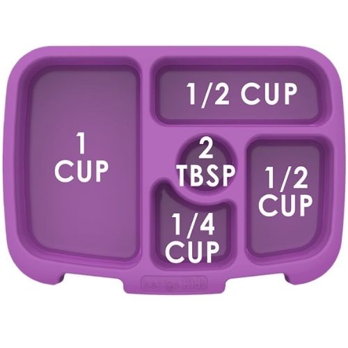 Bentgo Kids Lunch Box Bento w/ 5 Compartments Leak-Proof Food Container - Purple