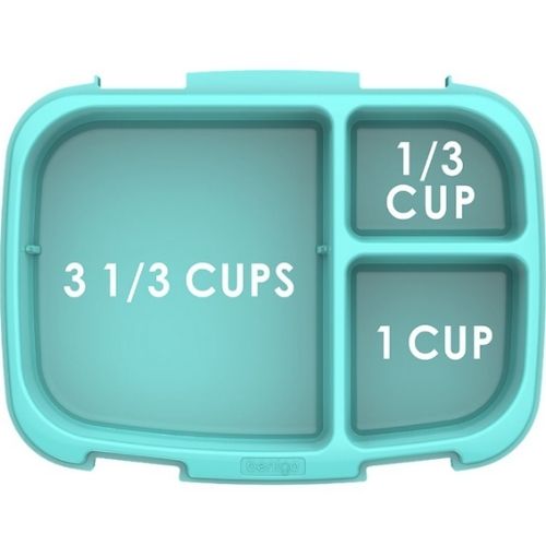 Bentgo Lunch Box Bento-Style Food Container with Compartments Leak-Proof - Aqua