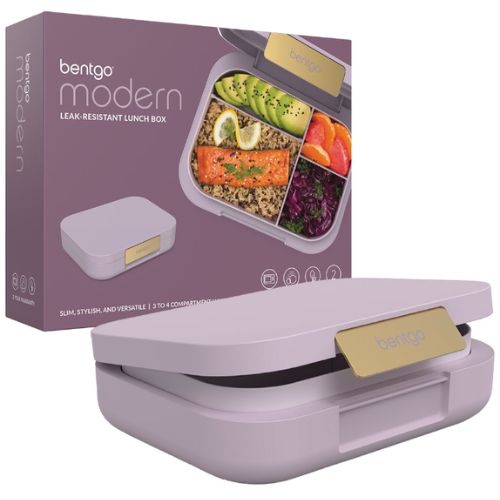 Bentgo Modern Lunch Box Bento Style Leak-Resistant Lunchbox Container - Orchid