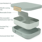 Bentgo Modern Lunch Box Bento Style Leak-Resistant Lunchbox Container Mint Green