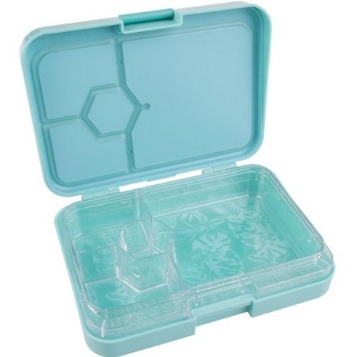 Bento Lunch Box 4 Compartment Food Storage Container Sachi - Tropical Paradise