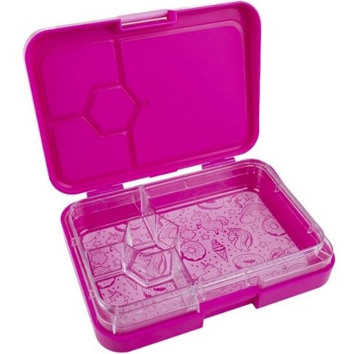 Bento Lunch Box 4 Compartment Food Storage Container Sachi - Unicorns