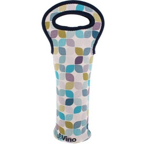 Bottle Bag Single Tote Wine Carrier & Holder Insulated Neoprene - Neo-Leaf