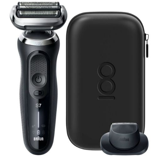 Braun Series 7 Electric Shaver Design Edition Razor For Men W/ Black Travel Case