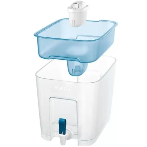 Brita Flow Cask Water Dispenser 8.2L Capacity With 2 MAXTRA+ Filter Cartridge