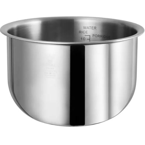 Buffalo IH 10 Cups Stainless Steel Smart Cooker - Black/Rose Gold