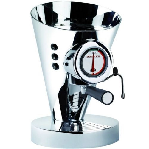Bugatti Diva Coffee Machine Automatic Espresso, Latte, Cappuccino Maker - Chrome