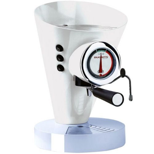 Bugatti Diva Coffee Machine Automatic Espresso, Latte, Cappuccino Maker - White