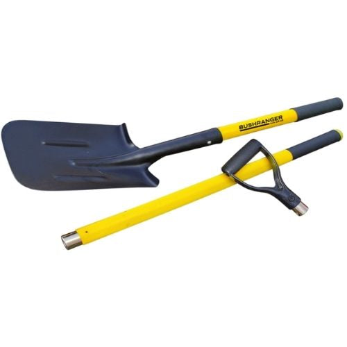 Bushranger Diggar Long Handle Shove / D-Handle Spade For Digging Camping Offroad