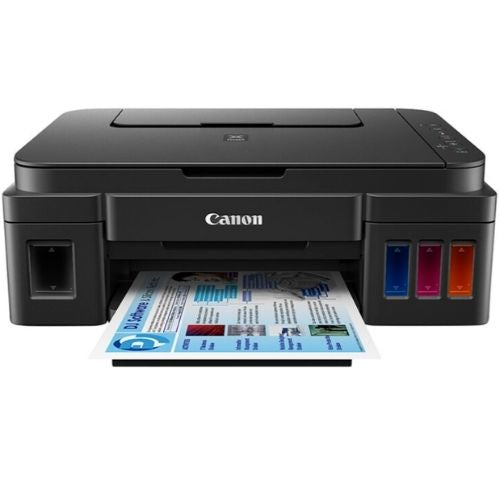 Canon G3600 MegaTank Multifunction Colour InkJet Wireless Printer - Black