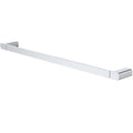 Caroma Luna Single Towel Rail Bar Bathroom Rack Wall Mounted 630mm - Chrome