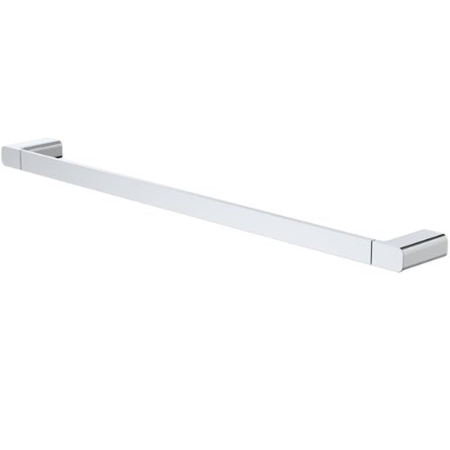 Caroma Luna Single Towel Rail Bar Bathroom Rack Wall Mounted 630mm - Chrome