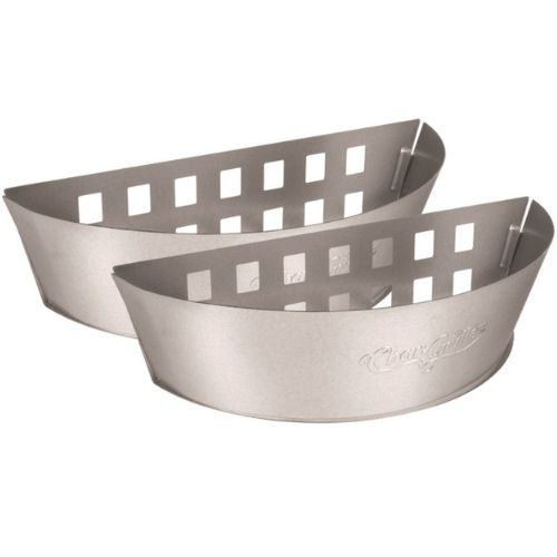 Char-Griller Charcoal Baskets, Ventilated Sides, Direct & Indirect Cooking 2Pcs