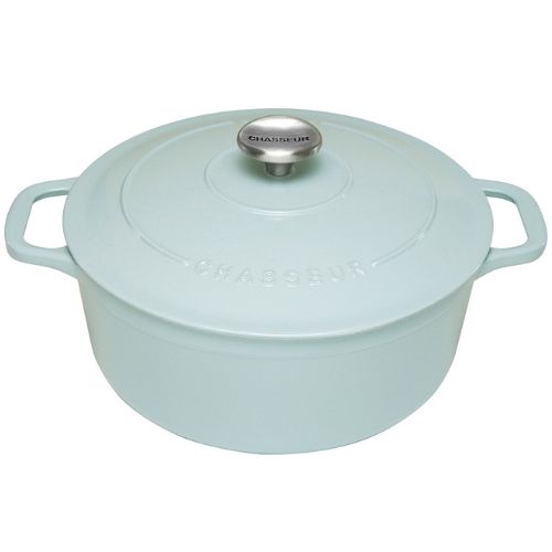 Chasseur Cast Iron Round French Oven 20cm2.5L Capacity - Duck Egg Blue