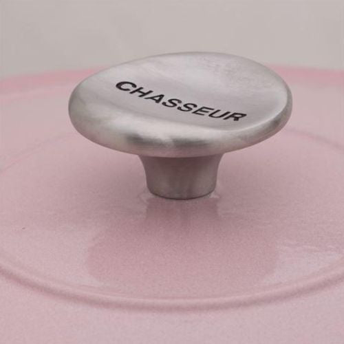 Chasseur Round French Oven 4L Casserole Pan Cast Iron Cookware - Cherry Blossom