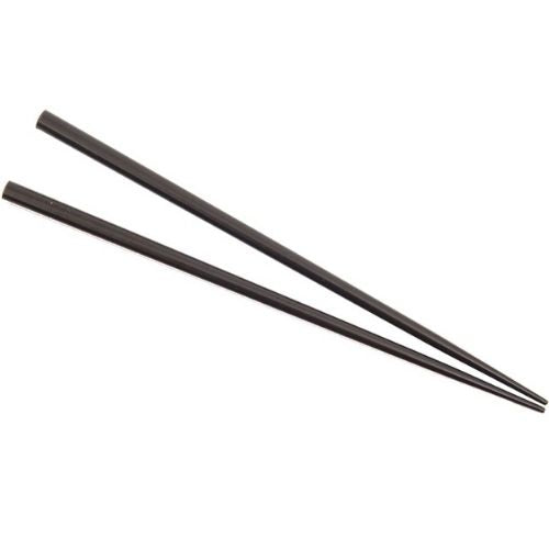 Chopsticks Lacquered Black Wooden Chinese Chopstick Wood D.Line - Set of 6
