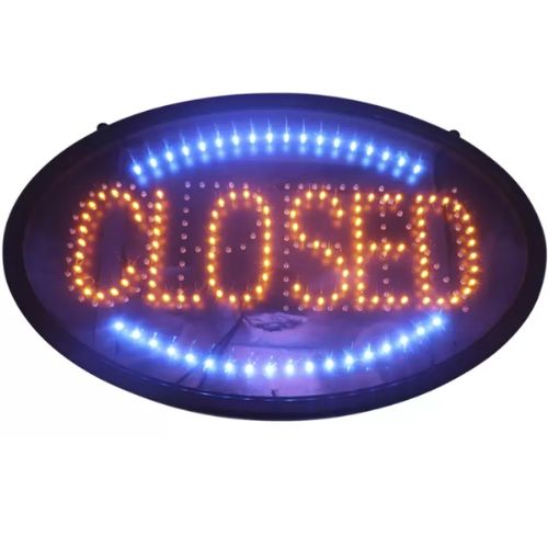 Chosen LED Neon Animated Open Close Sign Board for Business Shop Bar Restaurant