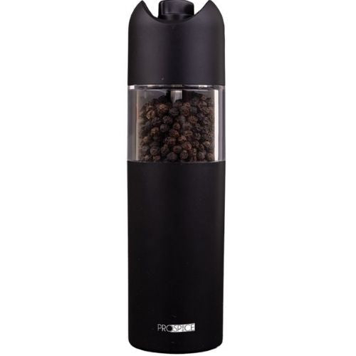 Condiments Salt & Pepper Mill/Grinder Battery Operated Prospice Black