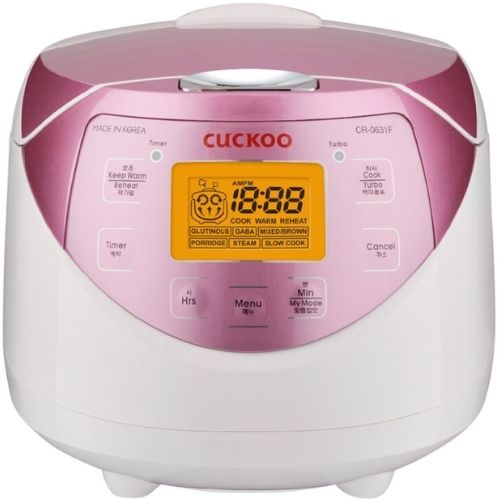 Cuckoo Electric Multifunctional Rice Cooker & Warmer, 6 Cup, Steam, Slow-Cook